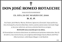 José Romero Rotaeche
